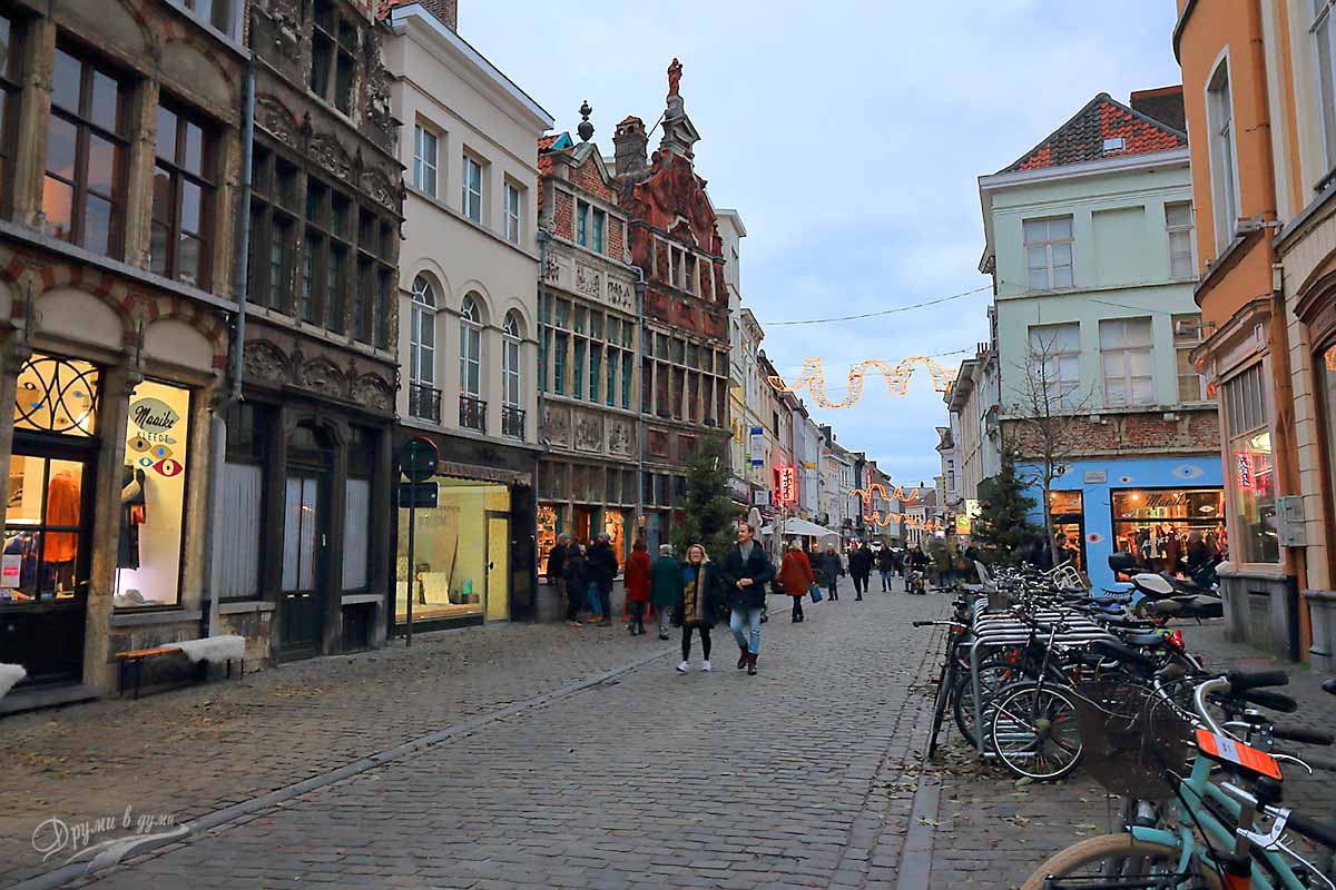 Ghent at dusk