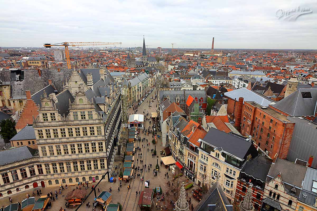 Panoramic view from the Belfry